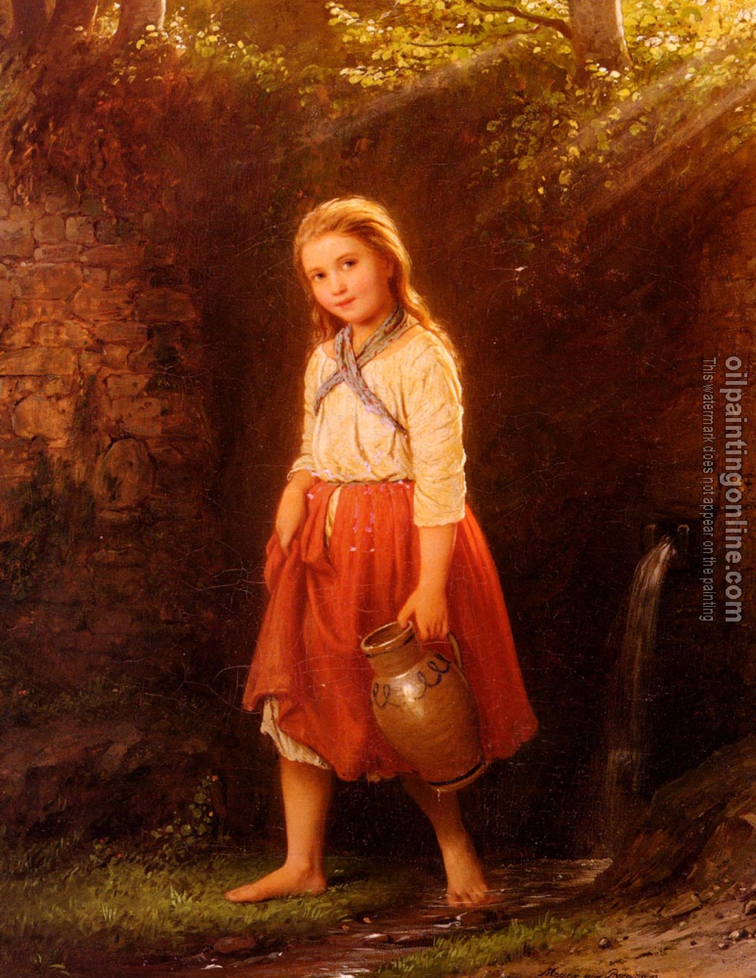 Bremen, Johann Georg Meyer von - The Young Water Carrier